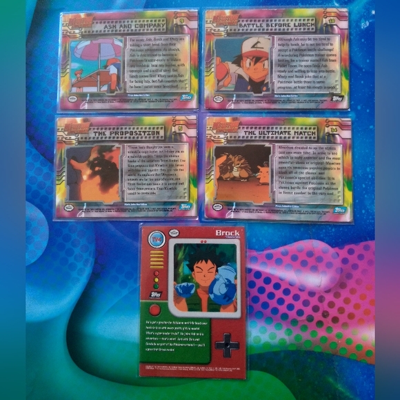 Topps Pokemon Cards(5) - Picture 2 of 2